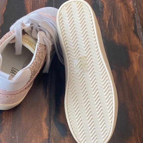 Mi.iM Glittery Pink and White Women's Sneakers - Picture 6 of 16